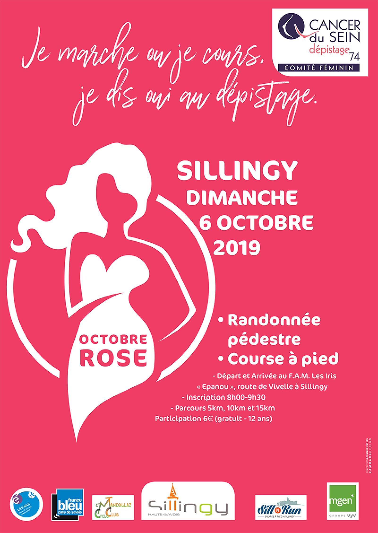 Octobre Rose 2019 à Sillingy