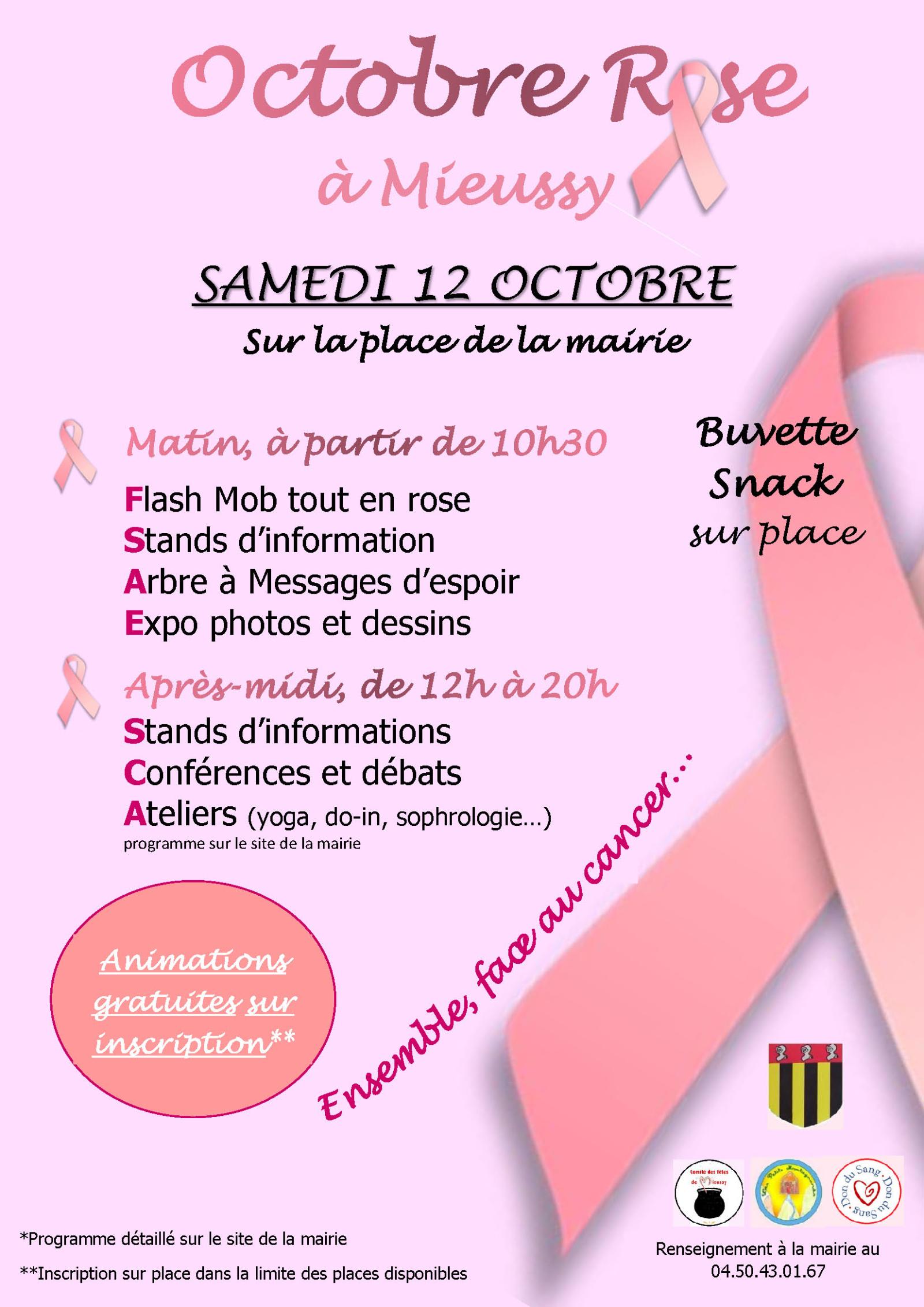 Octobre Rose à Mieussy